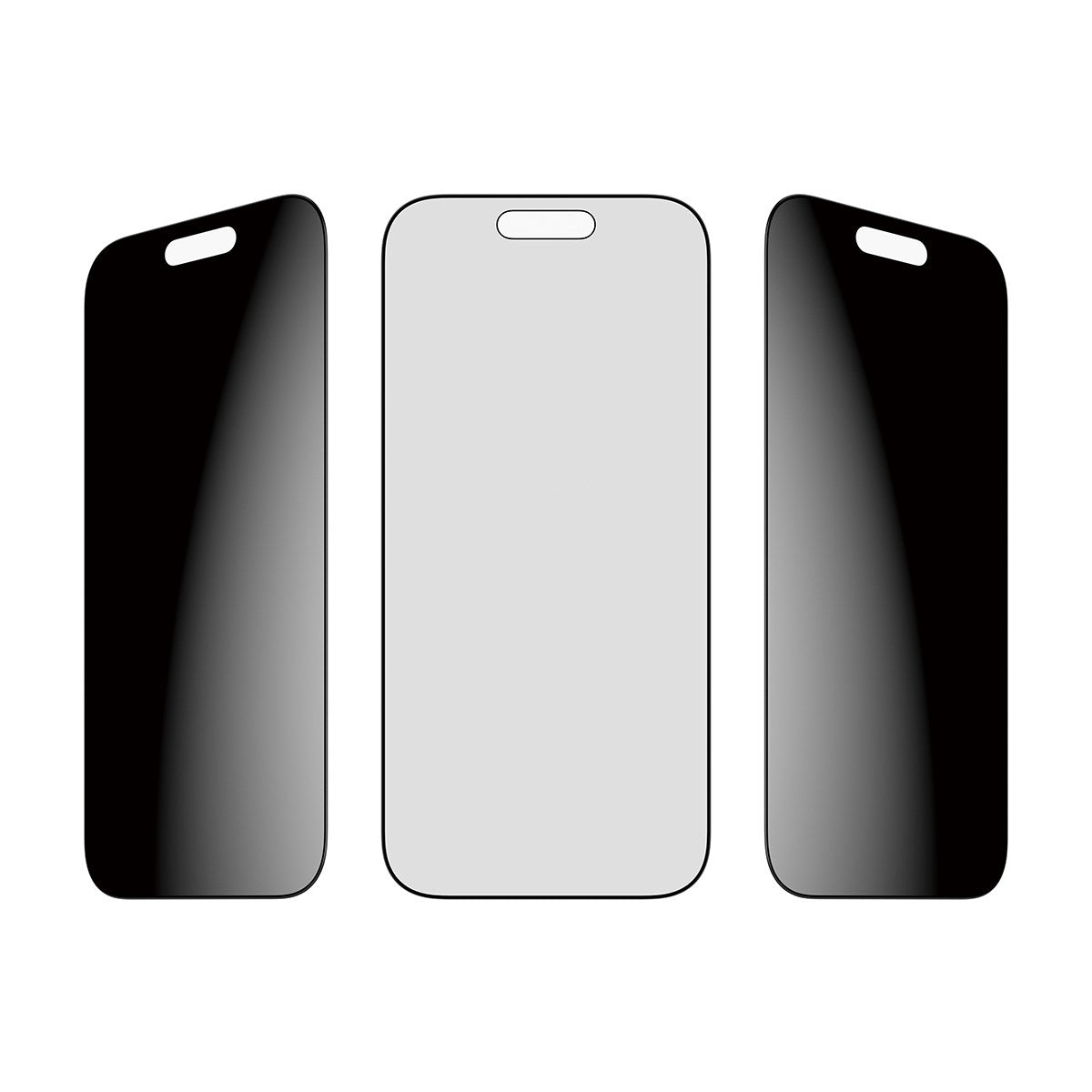 PanzerGlass® Privacy Displayschutz m. Schwarz Rahmen iPhone 17 | iPhone 16 Pro | Ultra-Wide Fit m. FASTFIT IN-A-BOX